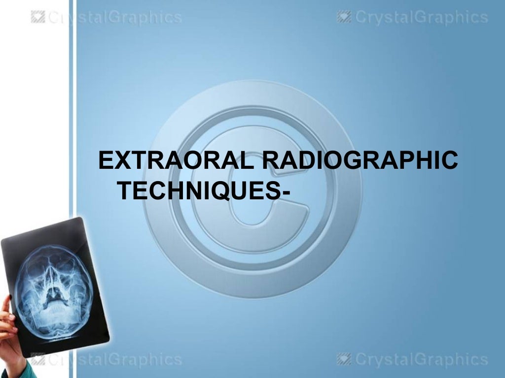 Extraoral radiography