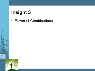 Insight 3 Powerful Combinations 