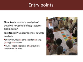 EXTRAPOLATE: Supporting priority setting in value chains