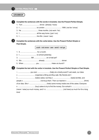Extra practice 3 | PDF