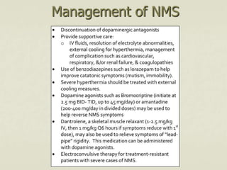Management of NMS
 