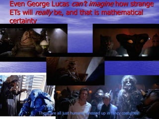 Extraterrestrial intelligence   are we alone