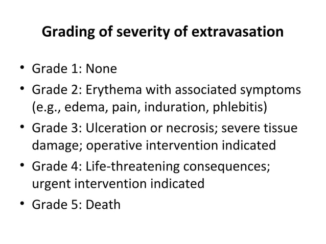 Extravasation | PPT