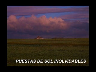 PUESTAS DE SOL INOLVIDABLES 