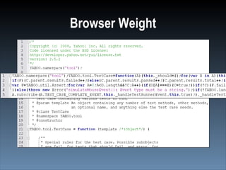 Browser Weight
 