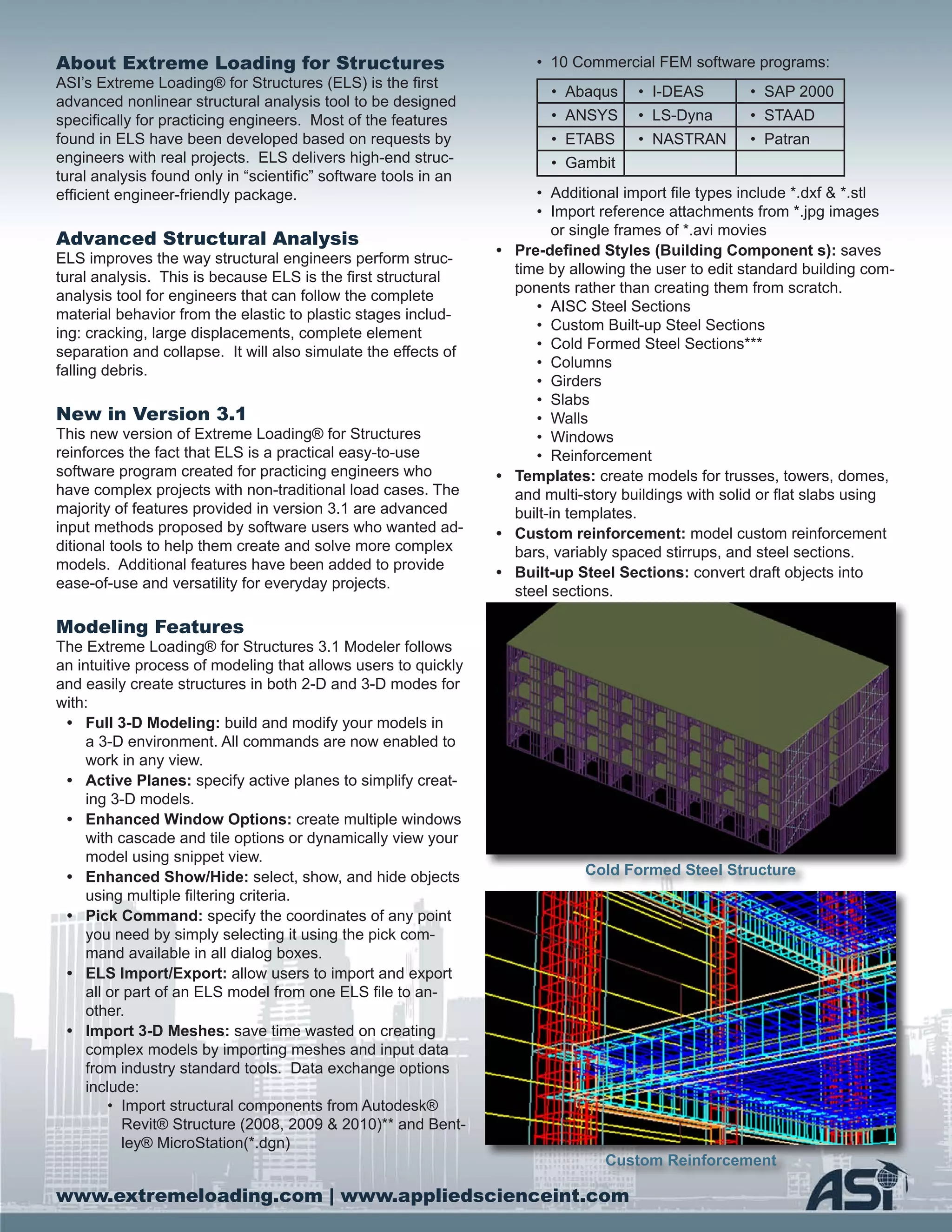 Extreme loading-for-structures-3.1-features | PDF