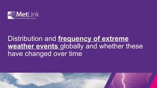 Extreme weather Events in the Climate Change | PPTX