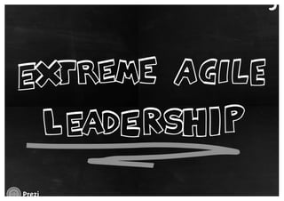 Extreme Agile Leadership - Vortrag auf der JAX-Konferenz am 21.4.2015