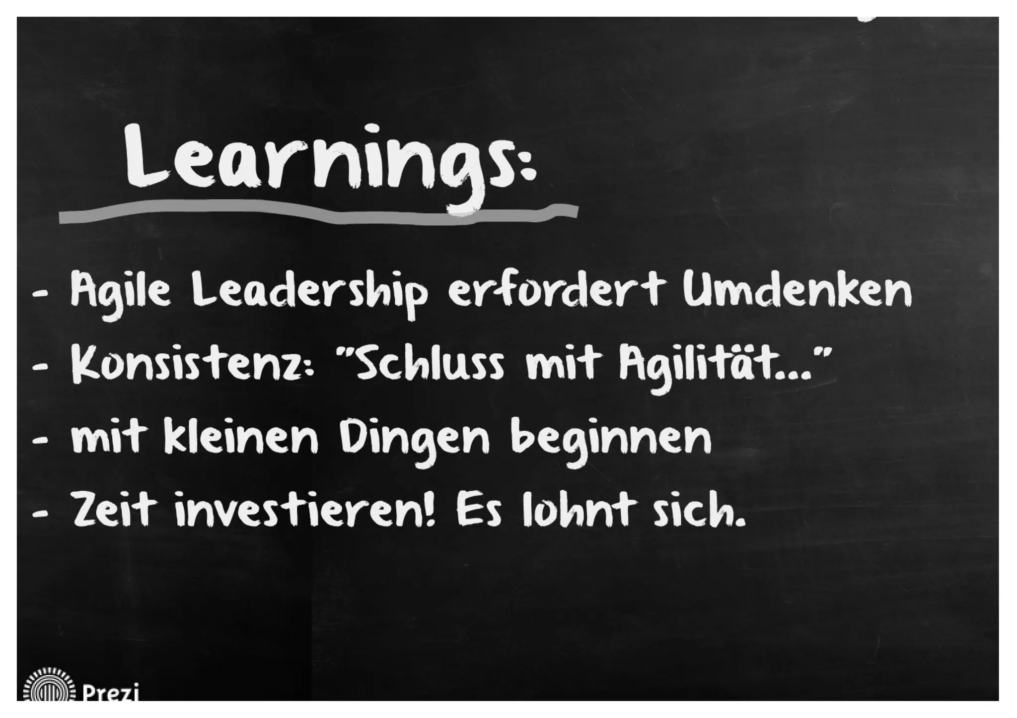 Extreme Agile Leadership - Vortrag auf der Agile HR-Konferenz am 22.4.2015