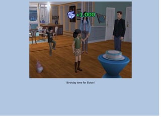 Birthday time for Eloise!
 