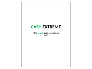 EXTREME CASH Reloaded 2016