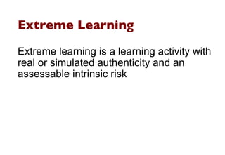 Extreme learning | PPT