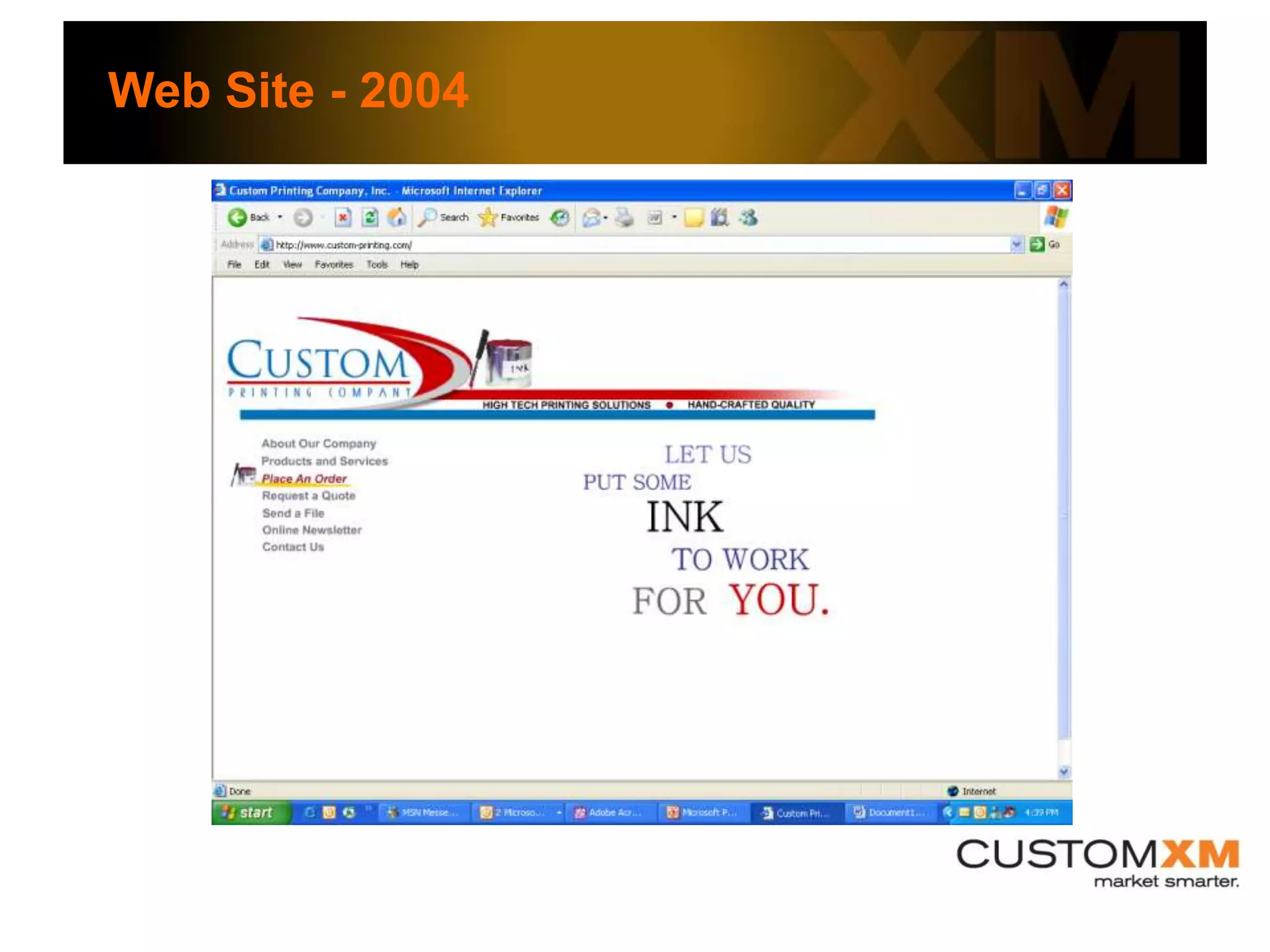   Our branding & services evolution