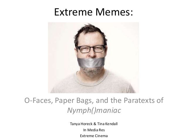 Extreme memes OFaces, Paper Bags, and the Paratexts of