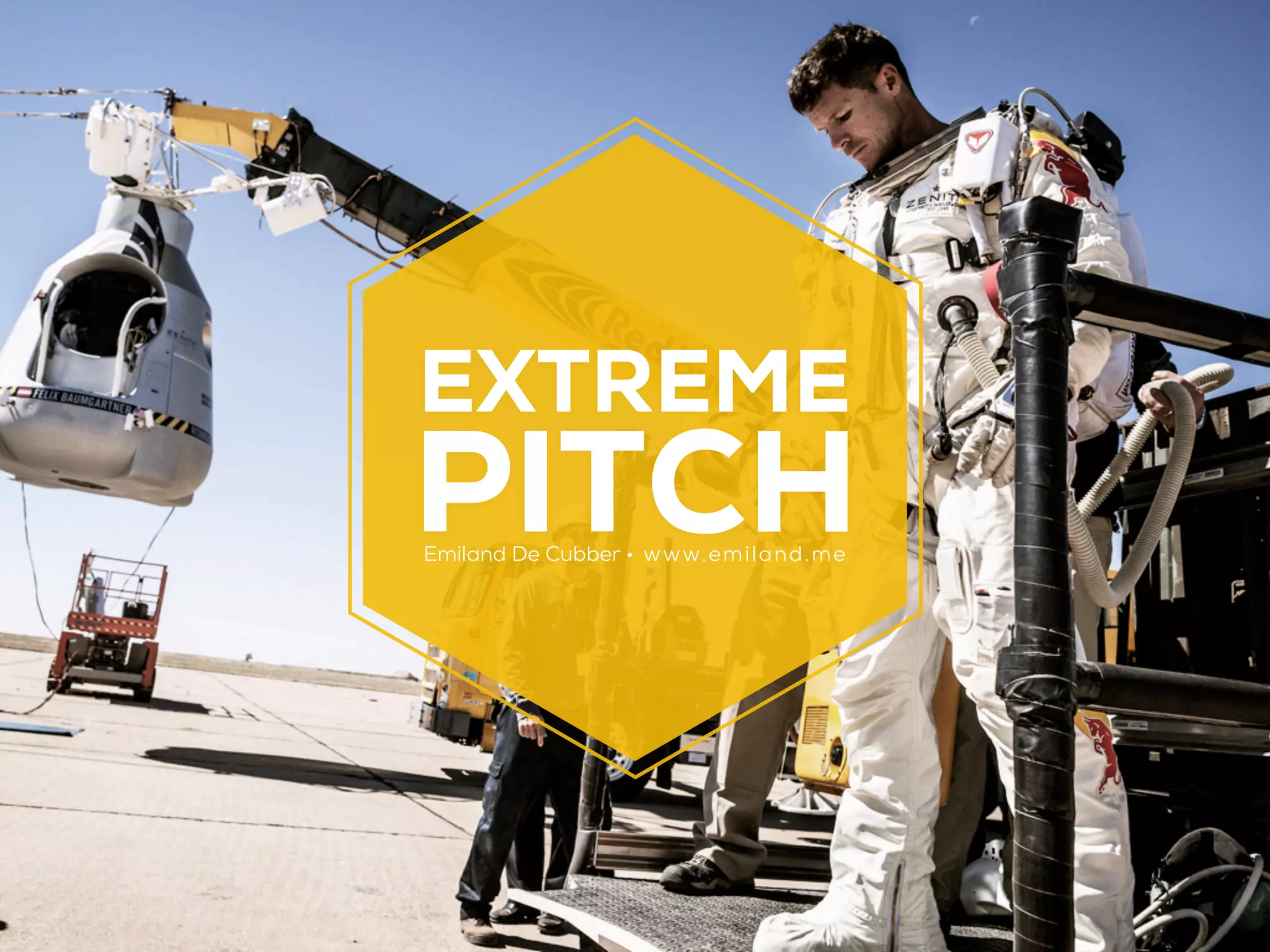 EXTREME
PITCH
Emiland De Cubber • w w w.e mil a nd .m e
 