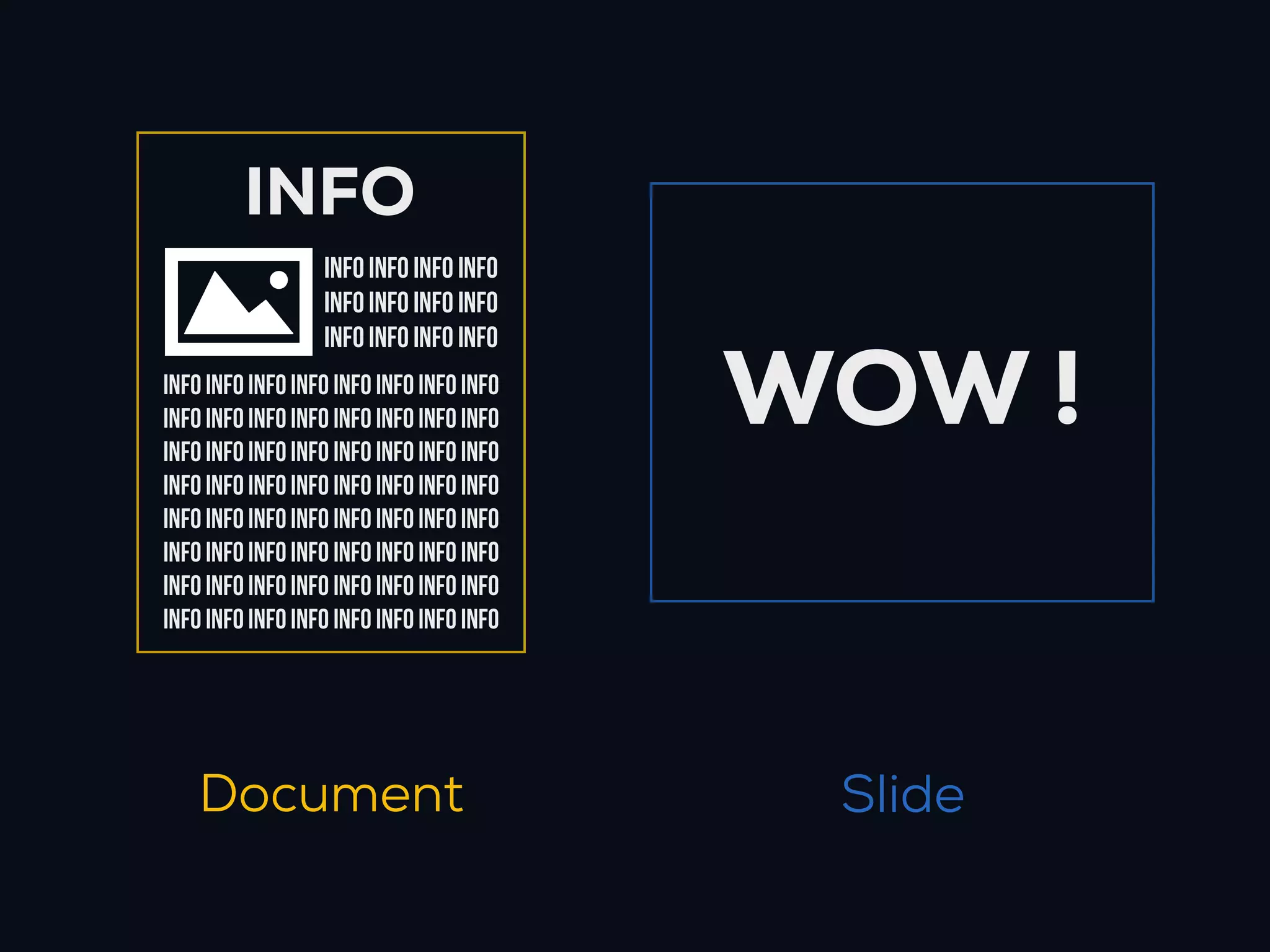 INFO
                  INFO INFO INFO INFO
                  INFO INFO INFO INFO
                  INFO INFO INFO INFO
INFO INFO INFO INFO INFO INFO INFO INFO
INFO INFO INFO INFO INFO INFO INFO INFO
INFO INFO INFO INFO INFO INFO INFO INFO
                                          WOW !
INFO INFO INFO INFO INFO INFO INFO INFO
INFO INFO INFO INFO INFO INFO INFO INFO
INFO INFO INFO INFO INFO INFO INFO INFO
INFO INFO INFO INFO INFO INFO INFO INFO
INFO INFO INFO INFO INFO INFO INFO INFO




    Document                               Slide
 