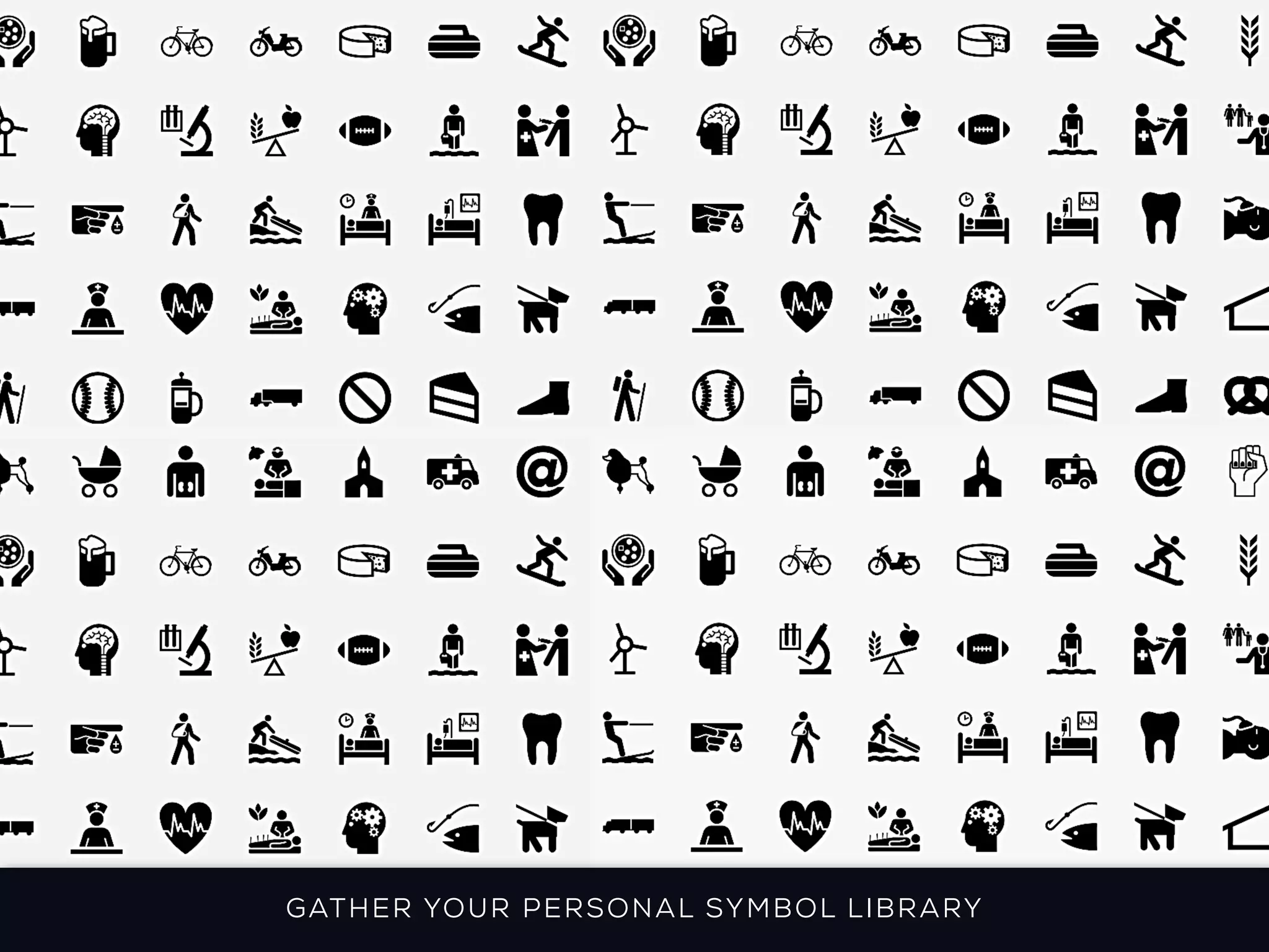 GATHER YOU R P ERSONA L SY MB O L L IB R A RY
 