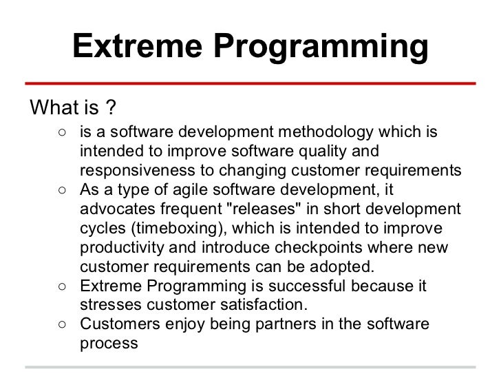 Extreme programming