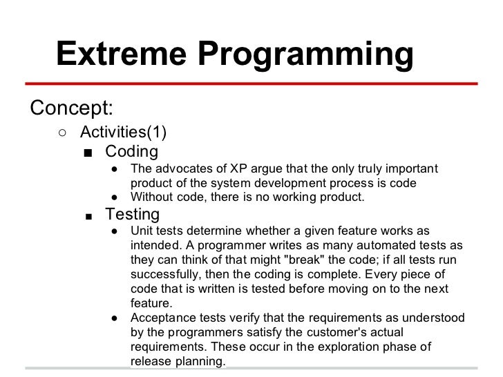 Extreme programming