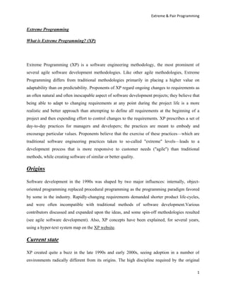 Extreme programming | PDF