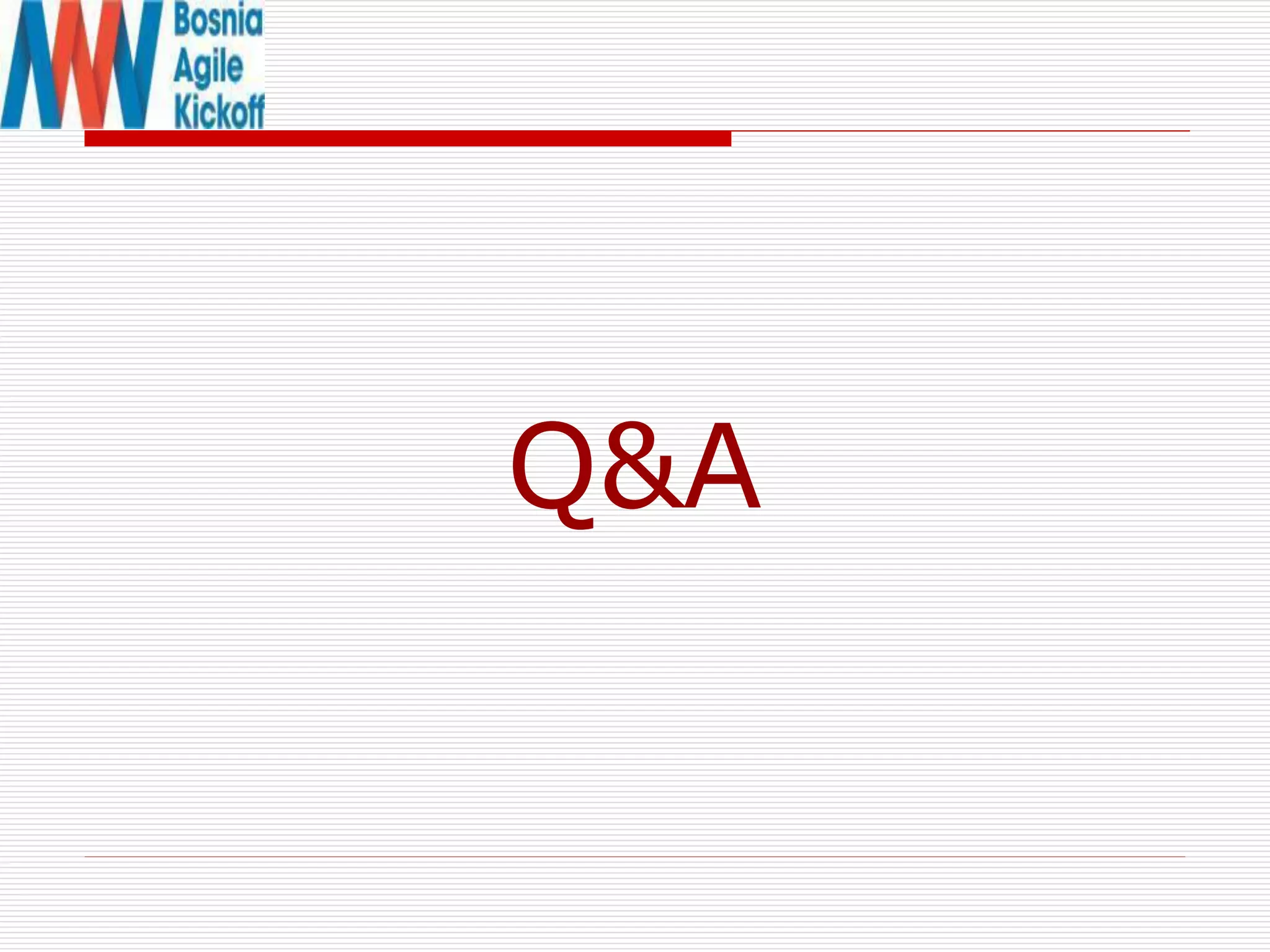 Q&A
 