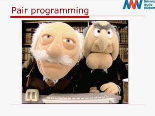 Pair programming
 