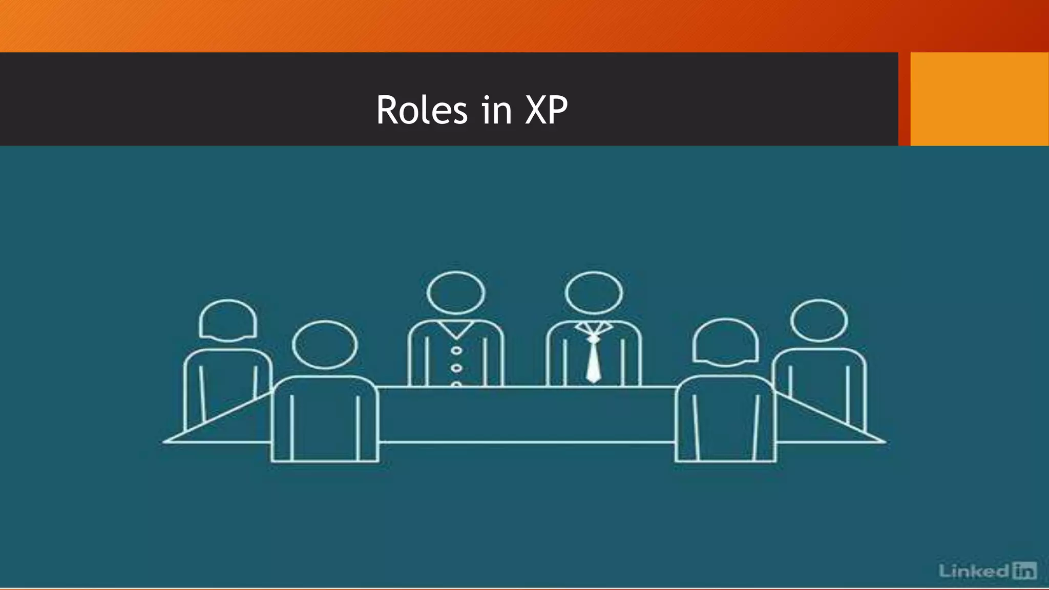 Roles in XP
 
