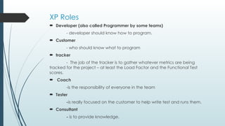 EXTREME PROGRAMMING ppt for object oriented software engineering | PPTX