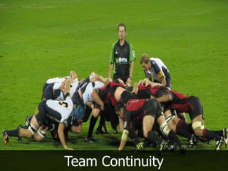 Team Continuity
 