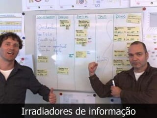 Irradiadores de informação
 