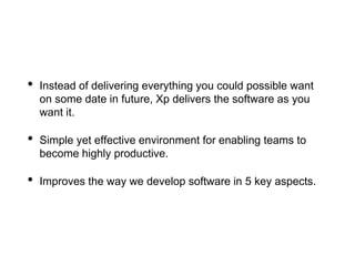 Extreme programming practices ( xp ) | PPT