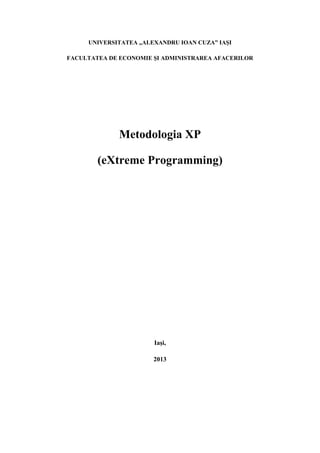 Extreme programming(xp) | PDF