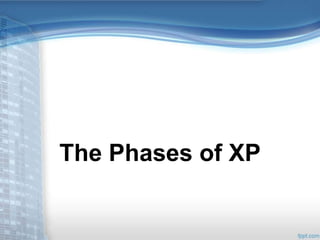 The Phases of XP 
 