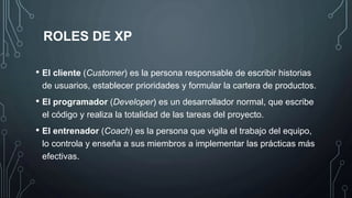 Xp Coach presentacion metodogia agil xp extremisp | PPTX