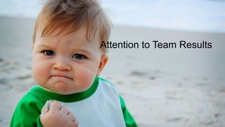 Attention to Team Results
 