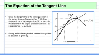 Tangential Approach Extreme Value Theorem - Intermediate Value Theorem | PPTX