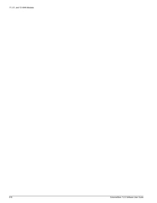 T1, E1, and T3 WAN Modules




618                          ExtremeWare 7.2.0 Software User Guide
 