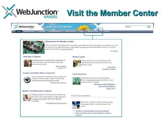 Visit the Member Center 