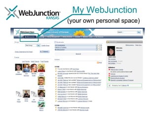 My WebJunction   (your own personal space) 