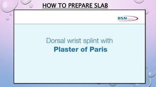 HOW TO PREPARE SLAB
 