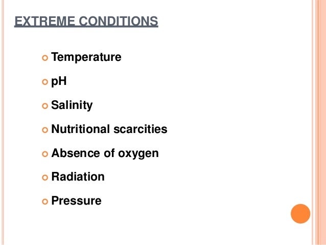 Advantages Of Extremophiles To Temperature