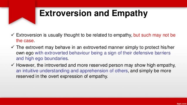 Extroversion introversion