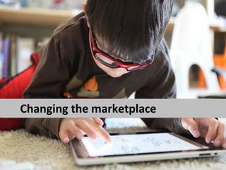 Changing the marketplace
 