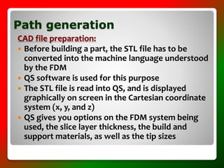 Fused Deposition Modelling by Hari Prasad | PPTX