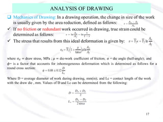 ANALYSIS OF DRAWING
17
 