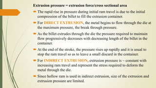 Extursion Size Extrusion | PPTX