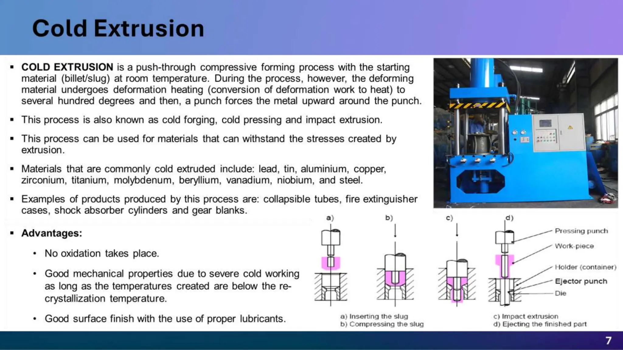Extrusion Processes and Their Limitations | PPTX