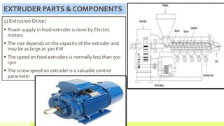 Extrusion processingg in food | PPTX
