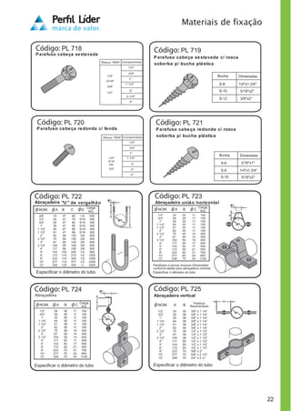22
5/16
3/8
1/2”
C
A
B
D
1
1
1
1
A
B
C
1
B
5/8” x 2”
5/8” x 2 1/2”
 