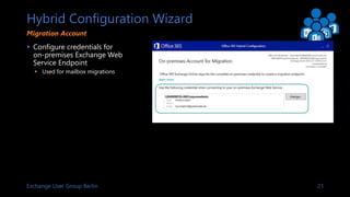 Exchange Server Hybrid - Was, Warum und Wie | PPTX
